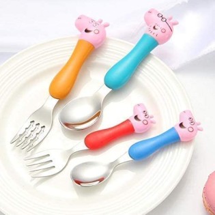 Cartoon Theme Stainless Steel Spoon 